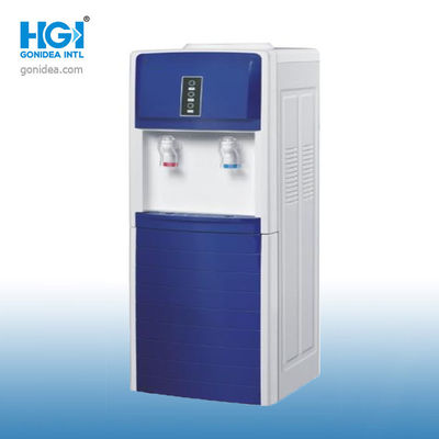 Carga inferior caliente y fría del tanque de acero del dispensador inoxidable del agua