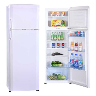 Freezer de doble puerta, refrigerador de gran capacidad de 370L.