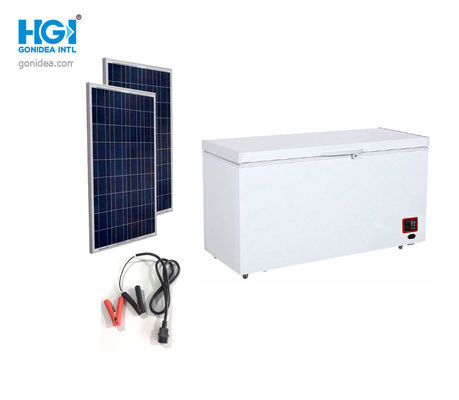 Cf accionados solares de DC 12V 350 litro 12,3 del congelador de los solos CB de la puerta