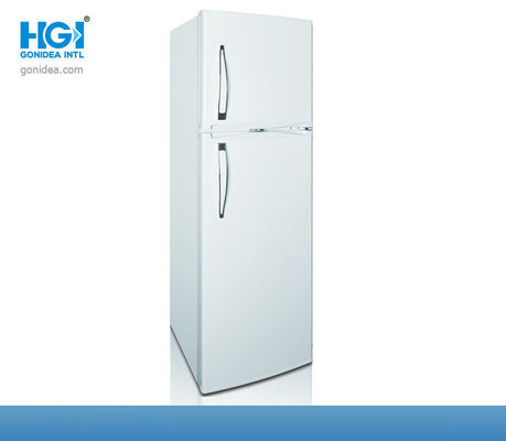 Refrigeradores de enfriamiento directos del congelador del top del rizador de la fruta del inversor de 280 litros los 65.5in