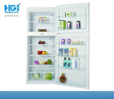 Congelador montado top vertical del refrigerador del refrigerador del uso en el hogar 410 litros