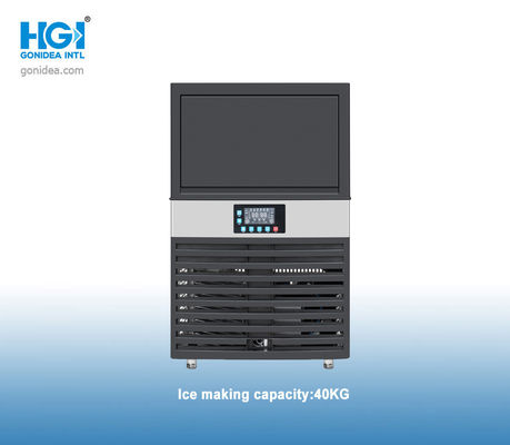 el tanque de agua comercial del control numérico 18L de la máquina de hacer hielo industrial 40kg
