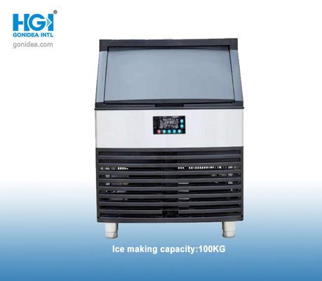 el tanque de agua automático comercial del negro 220lbs 36L del fabricante de hielo 100kg