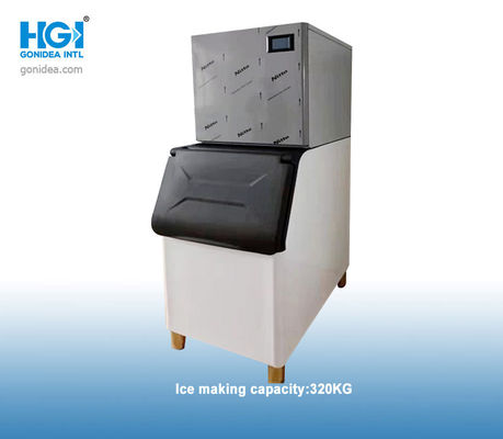 Artículo automático del fabricante de hielo del cuadrado de HGI 130L 320kg para los CB del CCC de la barra