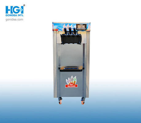 Máquina suave de acero inoxidable comercial 110V los 51.5in R22a del helado del servicio de SASO