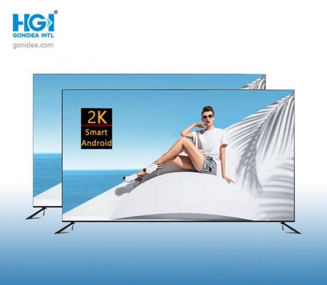 Alta resolución sin frontera de la pantalla LCD TV del OEM 2K HD LED
