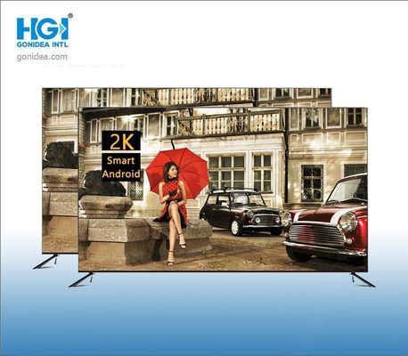 Pantalla plana azul 4K LED Smart TV del diente LED TV 65 pulgadas
