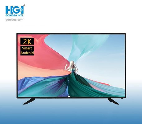 Pulgada LCD TV de HD 32 con la televisión de cristal doble de la pantalla 2K 4K LED