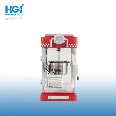 Mini Popcorn Maker Machine tablero rojo automático 220V 300W portátil