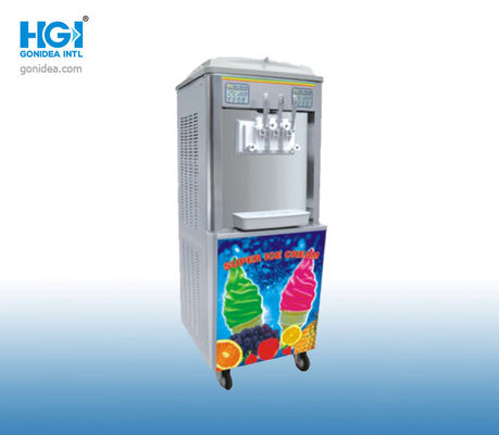 Acero inoxidable de la leche del helado de la máquina comercial del congelador