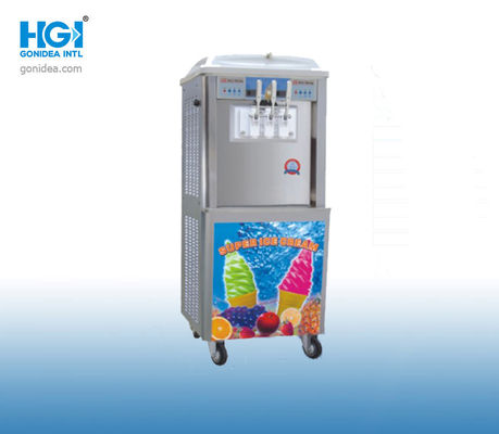 Helado suave de la refrigeración por aire que hace la máquina 16 - 18Kg/H